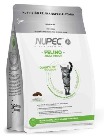 Nupec Felino Para Gato Adulto Indoor 1.5kg
