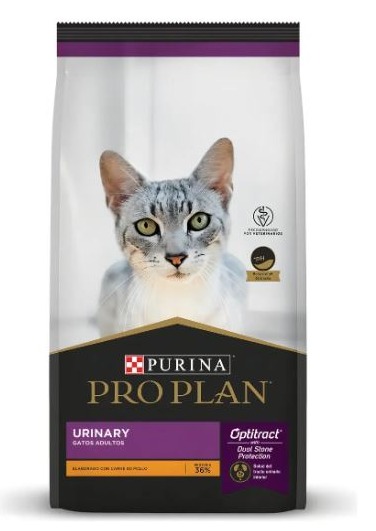 Alimento Pro Plan OptiTract Urinary para gato adulto de raza mediana sabor pollo y arroz de 3 kg