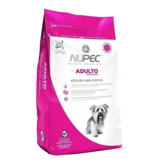 Nupec Grupo Nutec Nutrición Científica Perro Adulto Raza Pequeña Mix kg 2 kg Bolsa Seca