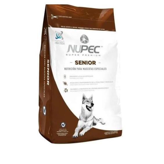 Alimento Nupec Nutrición Científica para perro senior 15kg raza mediana y grande