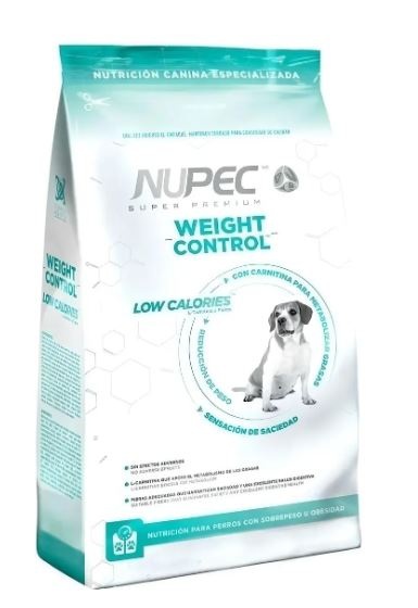 Alimento Nupec Nutrición Especializada Weight Control para Perro Adulto Todos los Tamaños Sabor Mix de 15 kg